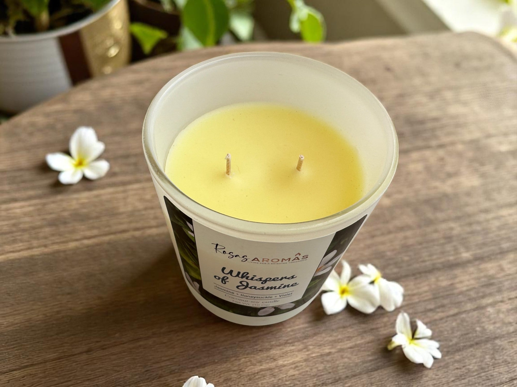 Whisper of Jasmine (10oz) – Rosas Aromas