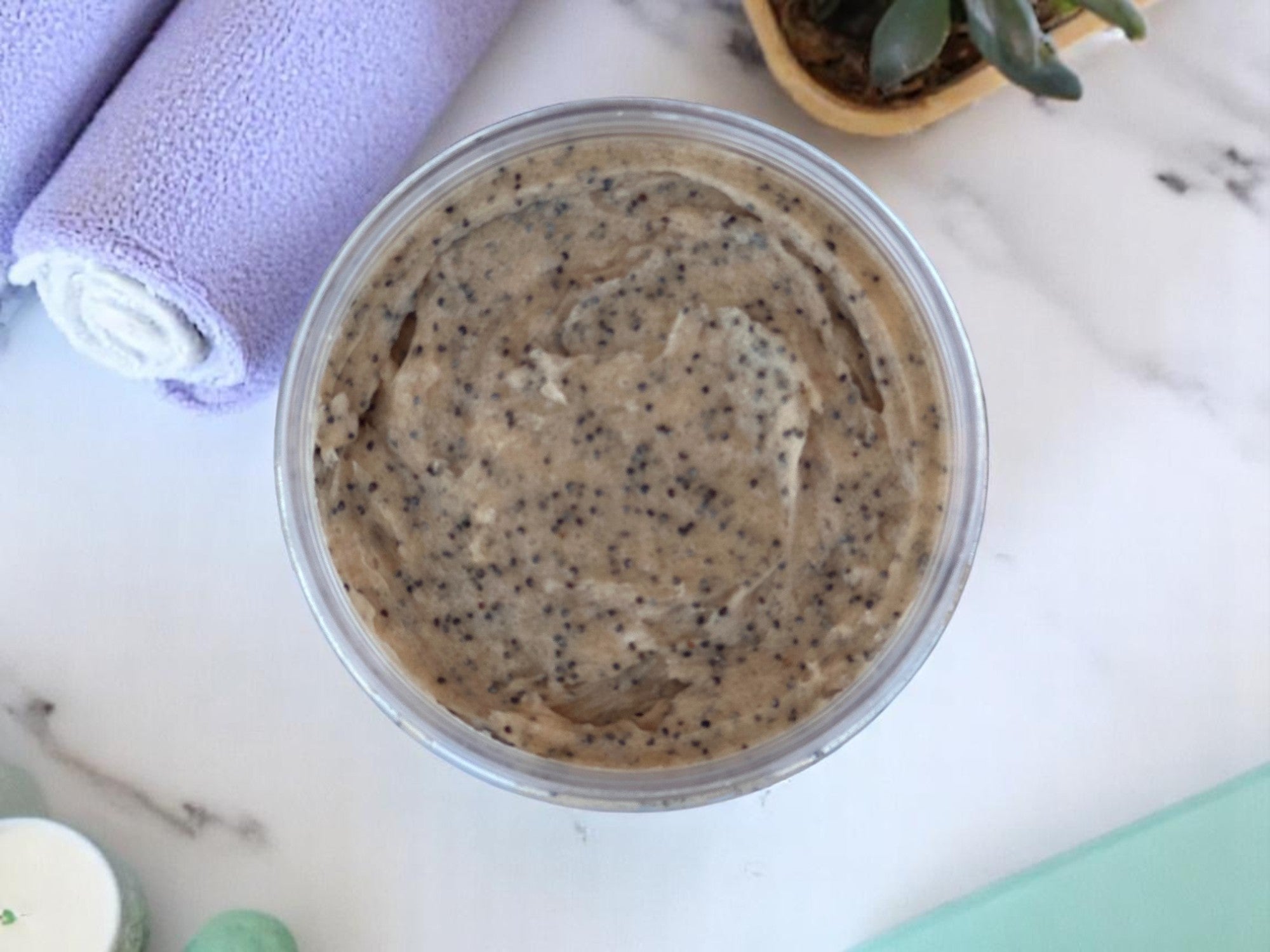 Foaming Whipped Body Scrub - Mango &amp; Coconut Milk